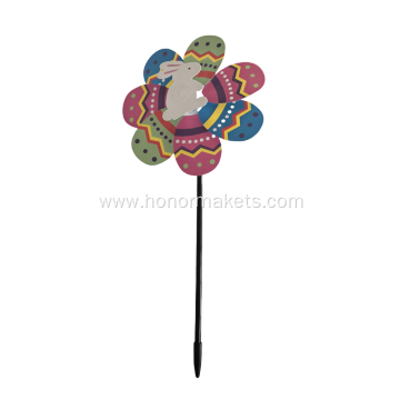 Easter Rabbit windmill